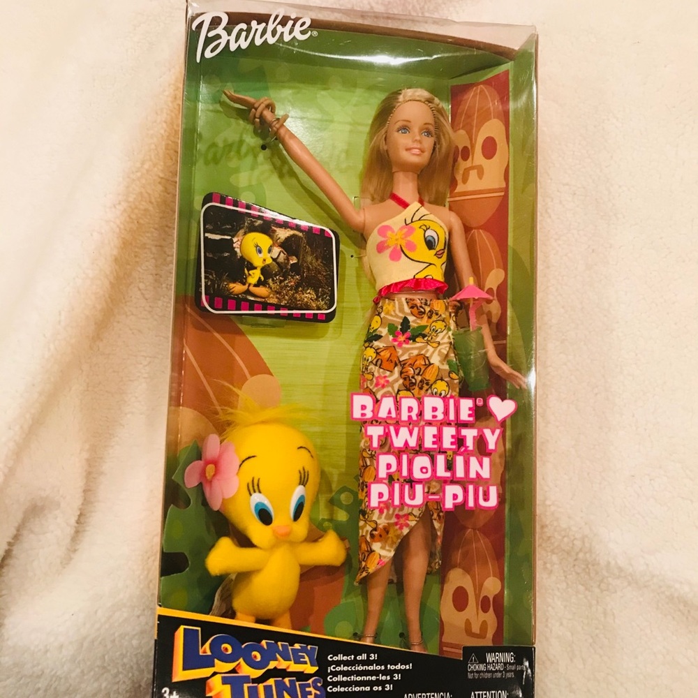 2003 NIB Barbie Tweety Piolin Piu-piu Barbie Doll
